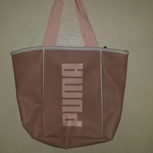 Puma pink tote